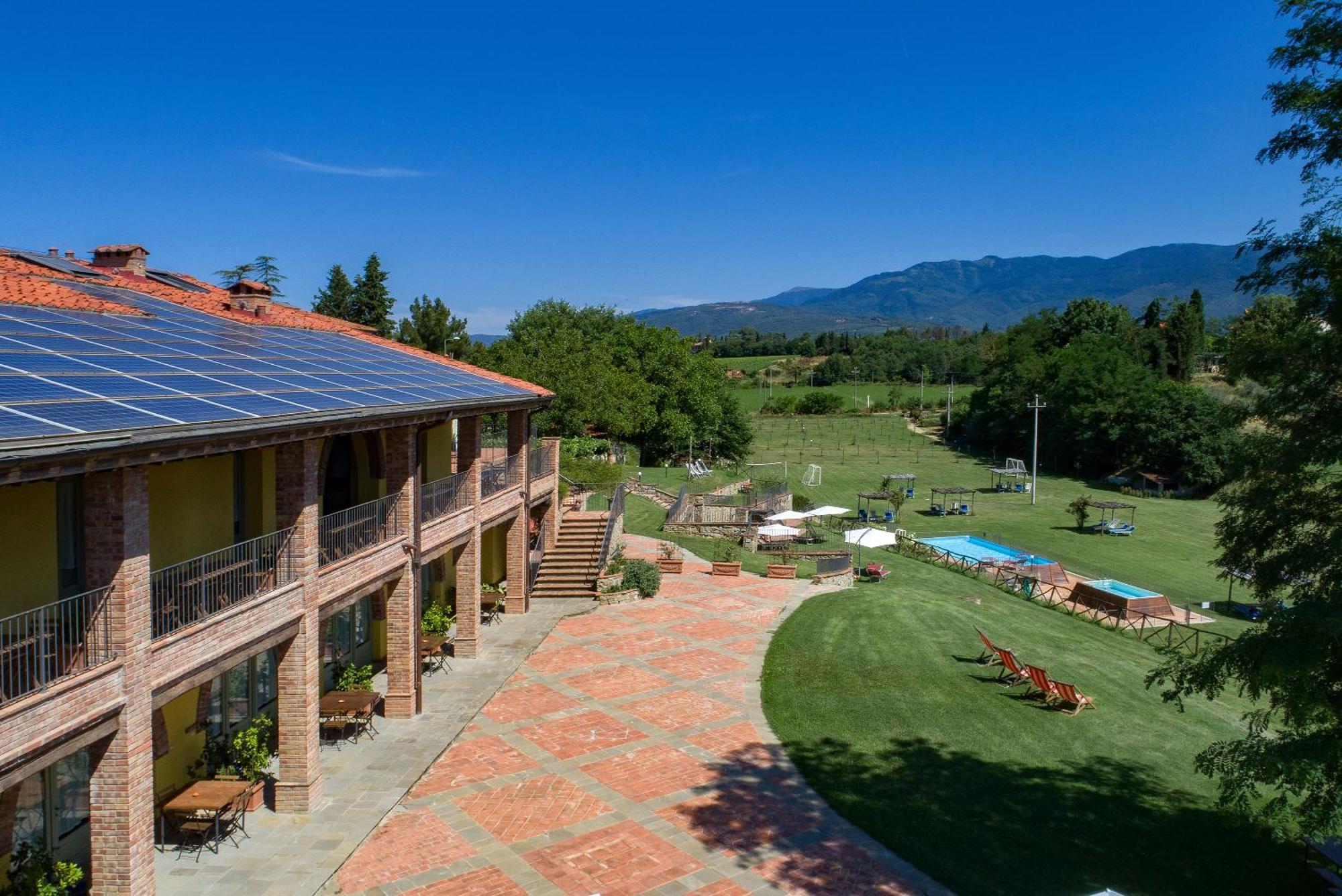 Casa Vacanze Le Fornaci Laterina Eksteriør bilde